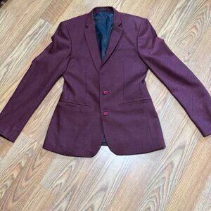 ASOS MENS RED BLAZER CHEST SIZE US 40 REGULAR